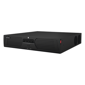 NVR 32 Canales IP Hikvision DS-9632NI-M8 de 32MPX/AcuSense/ANPR/Conteo de Personas/Heat Map/8 Bahías de Disco Duro/2 Tarjetas de Red/Soporta RAID con Hot Swap/2XHDMI en 8K/Soporta POS/Alarmas I/O/ACU