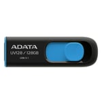 Memoria USB3.0 de 128GB Adata AUV128-128G-RBE negro/azul