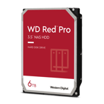 Disco Duro Interno 6TB, 3.5" WD Red Pro NAS WD6003FFBX SATA3/ 256MB/ 7200RPM/ 24X7