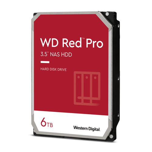 Disco Duro Interno 6TB, 3.5" WD Red Pro NAS WD6003FFBX SATA3/ 256MB/ 7200RPM/ 24X7