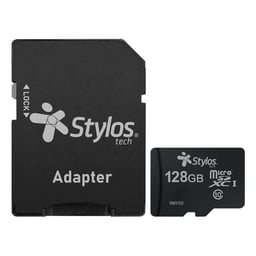 Memoria MicroSDXC 128GB Stylos STMS1281B/Clase 10/Con Adaptador