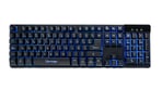 Teclado Vorago Start The Game KB-502 metálico, alámbrico