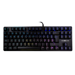 Teclado mecánico Game Factor KBG500-RD español RGB negro switch rojo