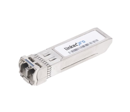 Transceptor Mini-GBIC SFP+ LinkedPRO LP-SFP-10G-SM-3, Monomodo/10Gbps de Velocidad/Conectores LC Duplex/Hasta 3 km de Distancia