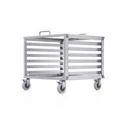Rack Movil de 6 Unidades Ubiquiti U-RACK-6U-TL/1 Patchpanel de 24 Puertos Gigabit/6U/Incluye Ruedas