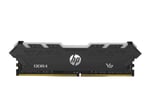 Memoria DDR4 16GB 3600MHZ HP V8 Black RGB, CL17, UDIMM, 7EH93AA