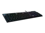 Teclado Mecanico Logitech G815 RGB GL Tactile Lightsync/ Alambrico/ USB/ Negro, 920-008984