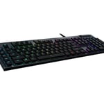 Teclado Mecanico Logitech G815 RGB GL Tactile Lightsync/ Alambrico/ USB/ Negro, 920-008984