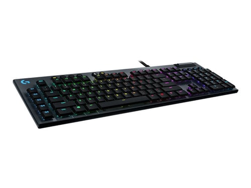 Teclado Mecanico Logitech G815 RGB GL Tactile Lightsync/ Alambrico/ USB/ Negro, 920-008984