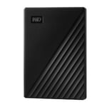 Disco Duro Externo 5TB WD My Passport 2.5" USB 3.0 Color Negro, WDBPKJ0050BBK-WESN