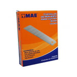 Caja con 10 tubos de 10 navajas de repuesto MAE Cutter 18mm, RCC-18