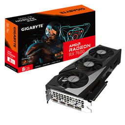 Tarjeta de Video Gigabyte GV-R76GAMING OC-8GD AMD Radeon RX 7600 Gaming OC 8G, 8GB GDDR6/PCI Express 4.0/2355MHZ/HDMI/DP