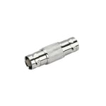 Adaptador Tipo Barril Para 75 OHM Epcom TT-RG-09 de Conector BNC Hembra a BNC Hembra, Niquel/ Oro/ Teflon