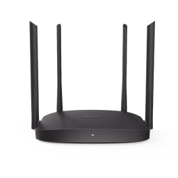 Router Inalambrico WISP Gigabit Hikvision DS-3WR12GC Hasta 1200 MBPS/ 2.4 GHZ y 5 GHZ/ 4 Puertos LAN 10/100/1000 MBPS + 1 Puerto WAN 10/100/1000 MBPS/ 4 Antenas Externas Omnidireccional de 5 DBI/ Interior