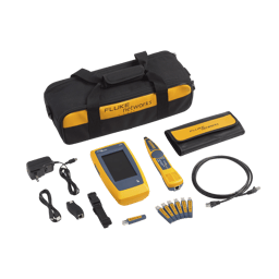 Kit Avanzado de Calificador de Red Linkiq Fluke Networks LIQ-KIT con Pantalla Multitactil a Color