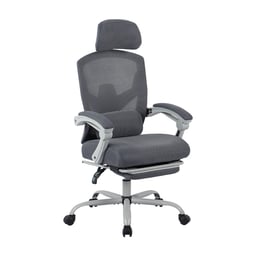 Silla Gamer Balam Rush BR-940559 Bolt Nou G/Color Gris 130KG/Repozabrazos/Ajustable 140°
