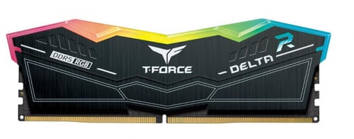 Memoria DDR5 32GB 6800Mhz TeamGroup T-Force Delta RGB FF3D532G6800HC34BDC01 (2x16GB) / Negro / NON-ECC / CL34