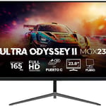 Monitor 23.8" Balam Rush Gamer Br-938341 Ultra Odyssey II Mgx23, Full HD / LED / Freesync / 165Hz / HDMI / Color Negro