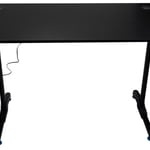 Escritorio Gamer Naceb NA-0628 Fibra de Carbono, Con Iluminacion LED, 130 X 60CM, Negro