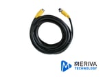 Cable con Conector Din de Aviación 4 Pines Meriva Technology MCBL50 5MTS, para DVRS Móviles