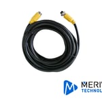 Cable con Conector Din de Aviación 4 Pines Meriva Technology MCBL50 5MTS, para DVRS Móviles