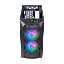 Gabinete Cooler Master TD300-KGNN-S00 C/Ventana ARGB, MINI Tower, Micro ATX, USB 3.0, Sin Fuente, Negro