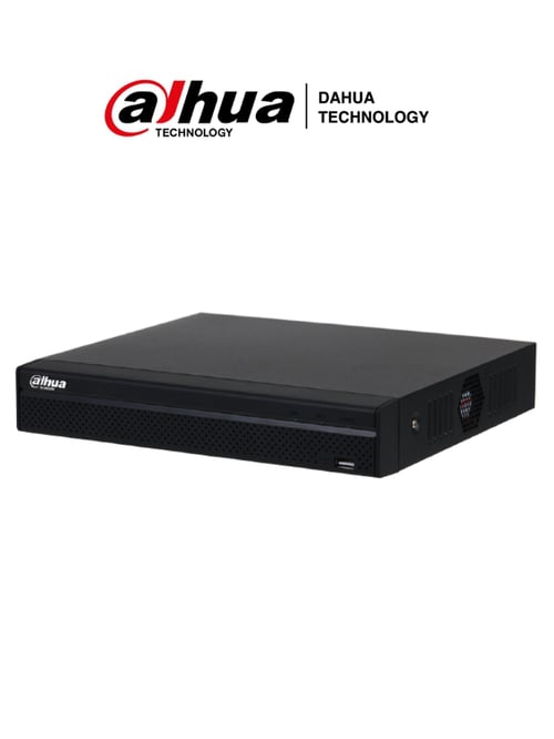 NVR de 4 Canales IP Dahua Lite DHI-NVR1104HS-P-S3/H 4 Puertos POE/ H.265+/ 80MBPS/ HDMI/ VGA/ Hasta 8TB/ ONVIF Y RTSP