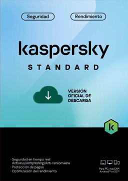 ESD Kaspersky Standard Anti-Virus / 1 Dispositivo / 1 Año / Base, KL1041ZDAFS