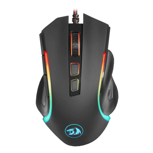 Mouse Gamer Redragon M607 Griffin RGB/ Optico/ USB/ 7200DPI/ Color Negro