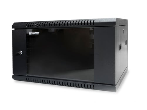 Gabinete pared Enson ENS-RKGB6U 6U ensamblado