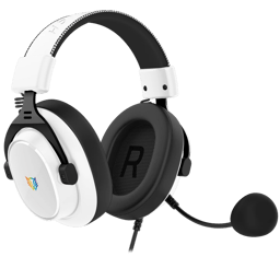 Diadema Audifonos C/Microfono Alambricos Balam Rush Aviator Expert HA777/3.5MM/Iluminacion RGB/Microfono Desmontable/Color Blanco/BR-941150