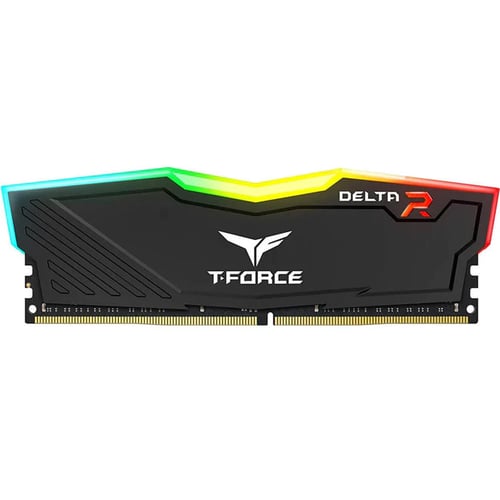 Memoria DDR4 8GB 3600Mhz Teamgroup T-FORCE Delta RGB TF3D48G3600HC18J01 / Non-ECC / CL18 / XMP