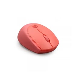 Mouse Inalámbrico Getttech GAC-24405R 1600 DPI Ajustables, 2.4 GHz USB, Diseño Ergonómico, Rojo