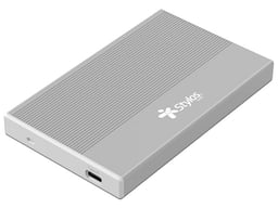 Gabinete Externo USB-C Enclosure Stylos STEN251S Para SSD 2.5"/Color Plata