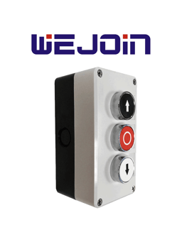 Botonera Triple Wejoin BR-RM Uso Rudo/Para Acceso Vehicular Apertura/Cierre/Detener