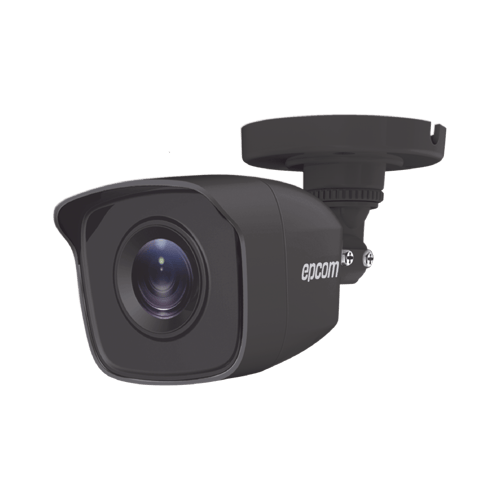 Camara Bala TurboHD Epcom B50-TURBO-G3B 5MP/ Lente 2.8MM (85° de Vision)/ Exterior IP66/ IR Exir 20 MTS/ TVI-AHD-CVI-CVBS/ Metal