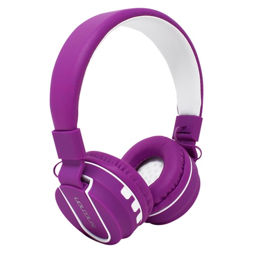 Diadema Audifono Inalambrico Necnon NBH-05/ Bluetooth/ 300MAH/ 3.5MML/ Radio-FM/ Memoria-TF/ Manos Libres/ Color Morado, NCAB050500