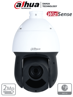 Camara IP PTZ Dahua SD49216DB-HNY, 2 MPX/16X de Zoom Optico/R de 100 Metros/H.265/WDR Real de 120DB/SMD PLUS/Ranura Para Microsd