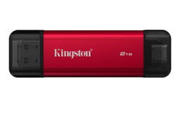 Unidad de Estado Solido SSD Dual Portable 2TB KINGSTON SPSD/2TB, USB-A/USB-C
