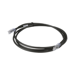 Cable de Parcheo UTP CAT6A Panduit UTP6AX3BL, 24 AWG, CM, Color Negro, 3FT