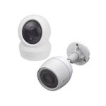 Kit de Camaras WIFI Ezviz KIT-C6N/ C3TN Incluye 1 Pieza C6N para Interior y 1 Pieza CS-C3TN para Exterior