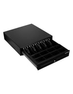 Cajon de Dinero Techzone TZBE5B8M100 Compartimento Para 5 Billetes/ 8 Monedas Negro