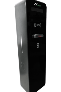 ZKTeco TBM01 DISPENSADOR DE TICKETS QR SIN CONTACTO P/ESTACIONAMIENTO CON PANTALLA LED Y VOZ