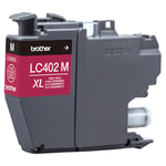 Cartucho de Tinta Brother LC402XLM Magenta 1500 Paginas
