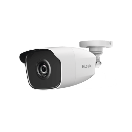 Camara Bala TurboHD Hilook THC-B220-MC 2MP/ Gran Angular 103º/ Lente 2.8 MM/ Metal/ IR Exir Inteligente 40 MTS/ Exterior IP66/ TVI-AHD-CVI-CVBS/ DWDR
