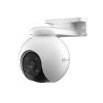 Camara WIFI PT Ezviz H8-2K 3MP/ Deteccion Humana/ Sirena/ Luz Parpadeante/ Colores en Oscuridad/ Micro SD/ Preset/ Exterior