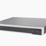 NVR 32 Canales Hikvision DS-7632NI-K2/ 16P 8MP 4K/ 6 Puertos POE+/ HIK-Connect/ 2 Bahias de Disco Duro/ Swtich POE 300 Mts/ HDMI en 4K
