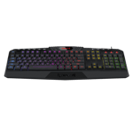 Teclado Alambrico Gamer Redragon K503A-RGB Harpe Pro Led RGB/ Membrana/ USB/ Color Negro
