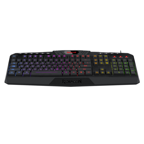 Teclado Alambrico Gamer Redragon K503A-RGB Harpe Pro Led RGB/ Membrana/ USB/ Color Negro