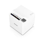 Impresora de Tickets Termica Epson TM-M10-021, 203DPI, USB, Ethernet. Color Blanco, C31CE74021